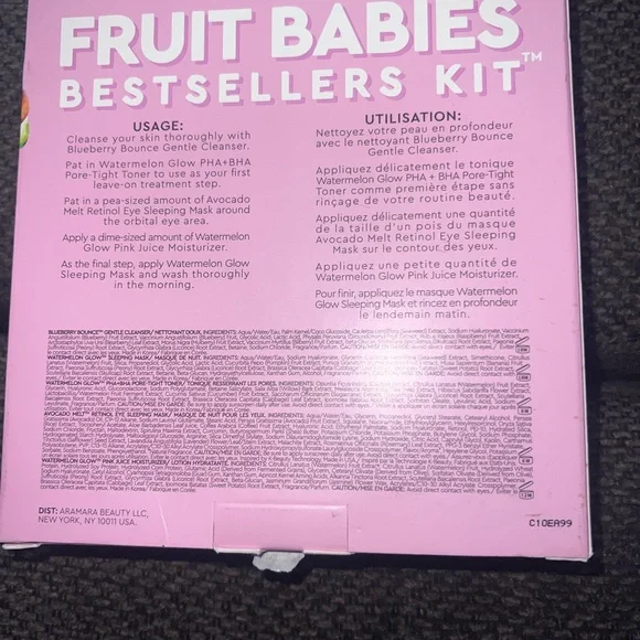 RARE Glow Recipe Original Fruit Babies Bestseller Set HTF Avocado Melt Blueberry - Picture 2 of 3